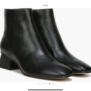 Circus NY by Sam Edelman Daysi Block Heeled Black Ankle Boots